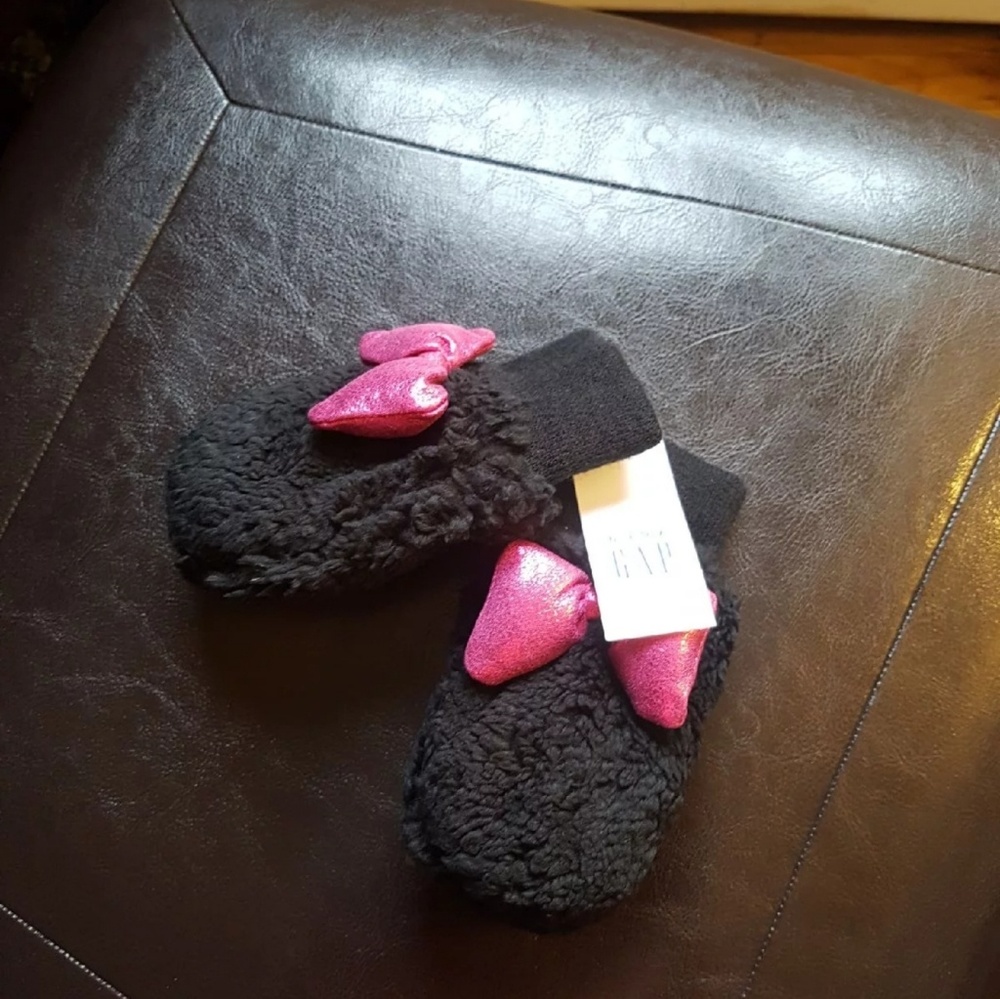Gap toddler girls hat/mitten - Picture 3 of 4